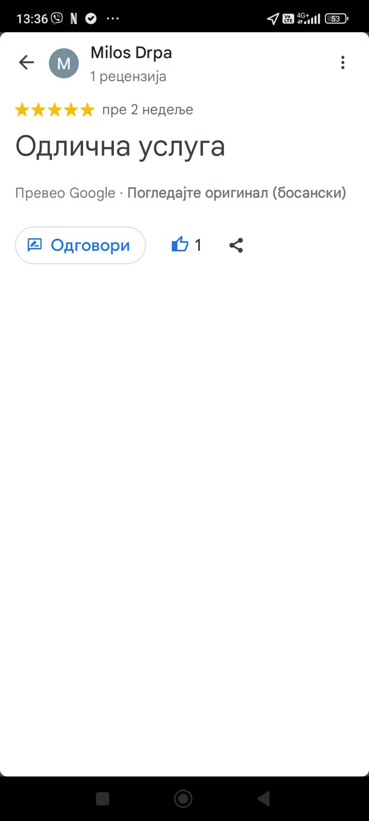 Recenzija kupca - Pastuv MG