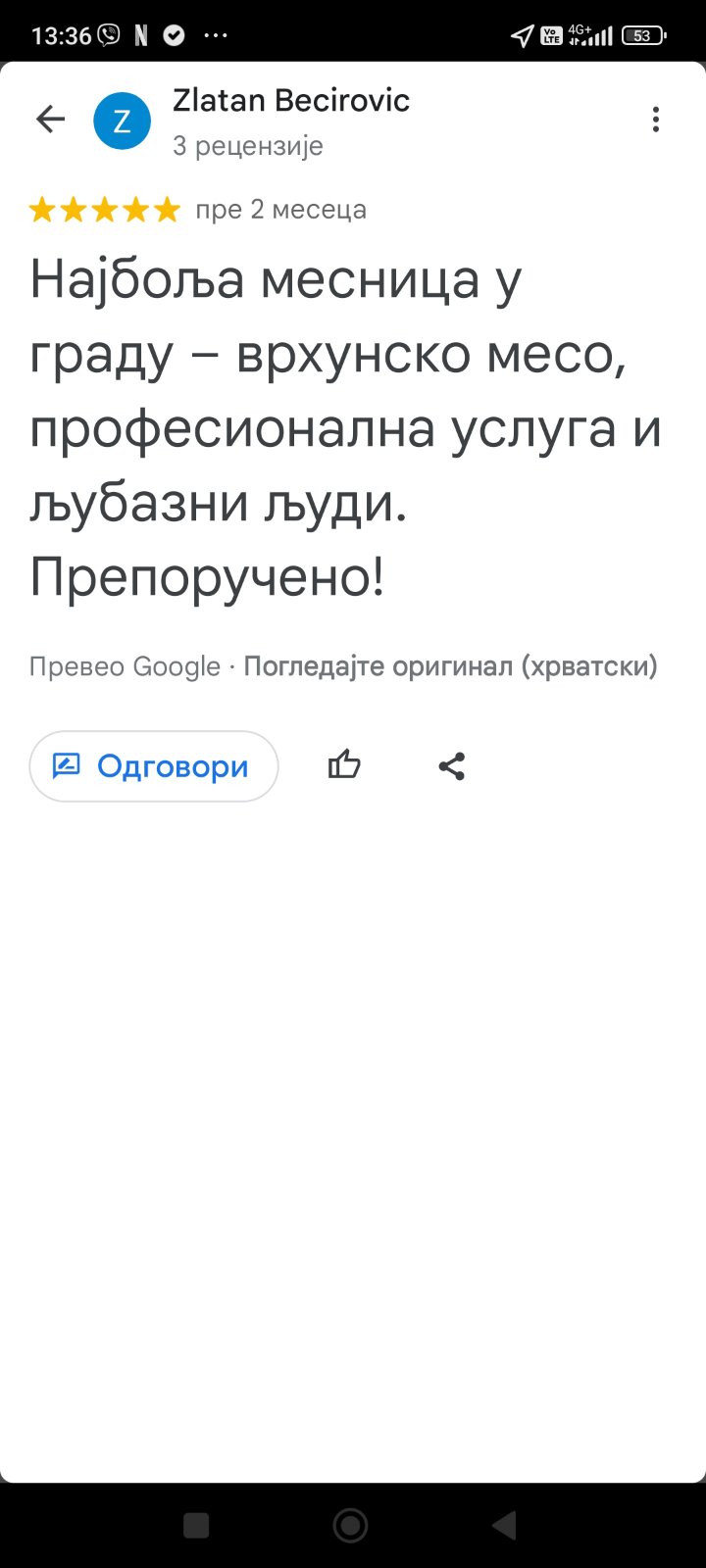 Recenzija kupca - Pastuv MG